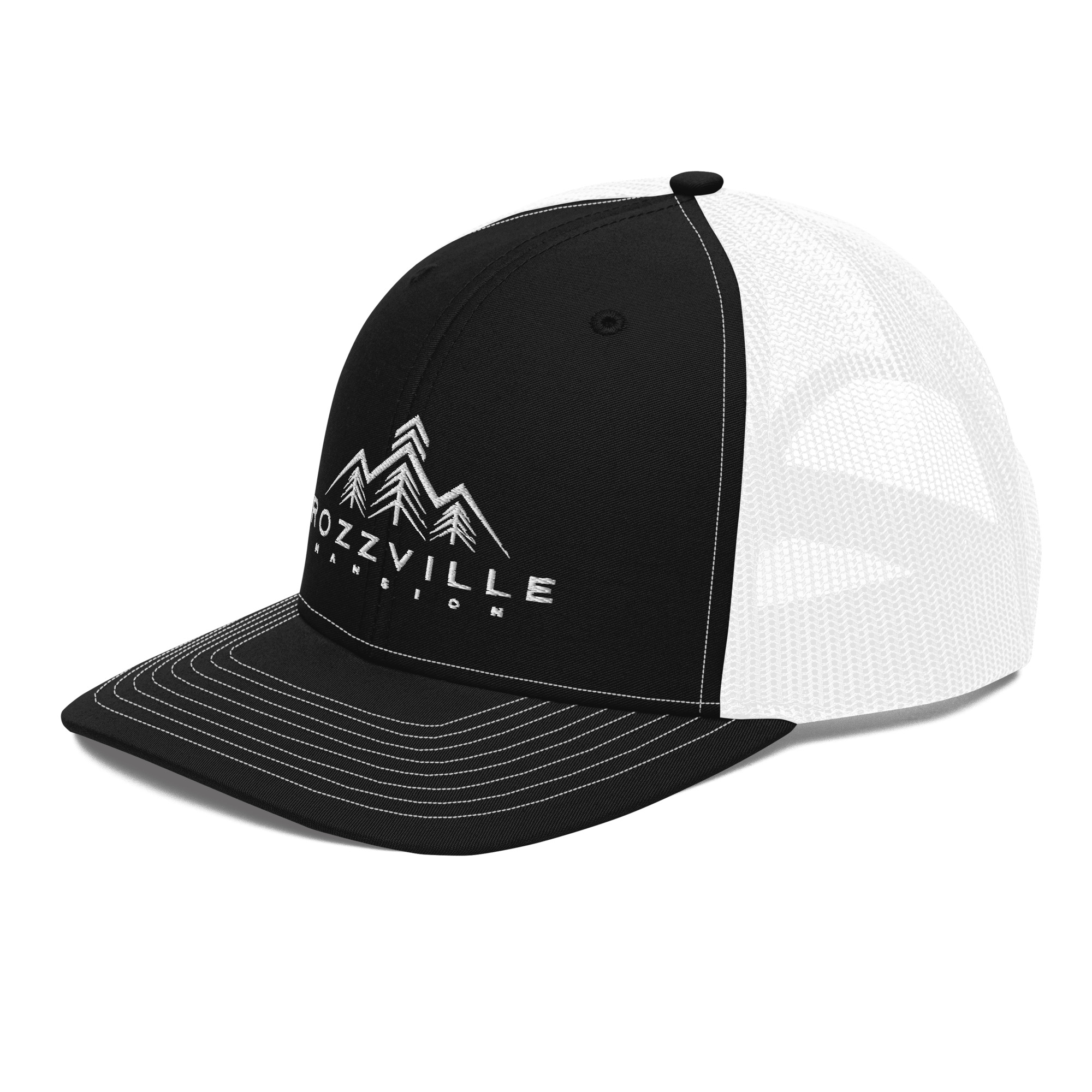 Trucker Cap white logo center - Image 8